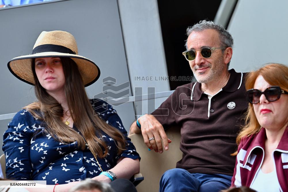 French Open - VIPs In The Stands