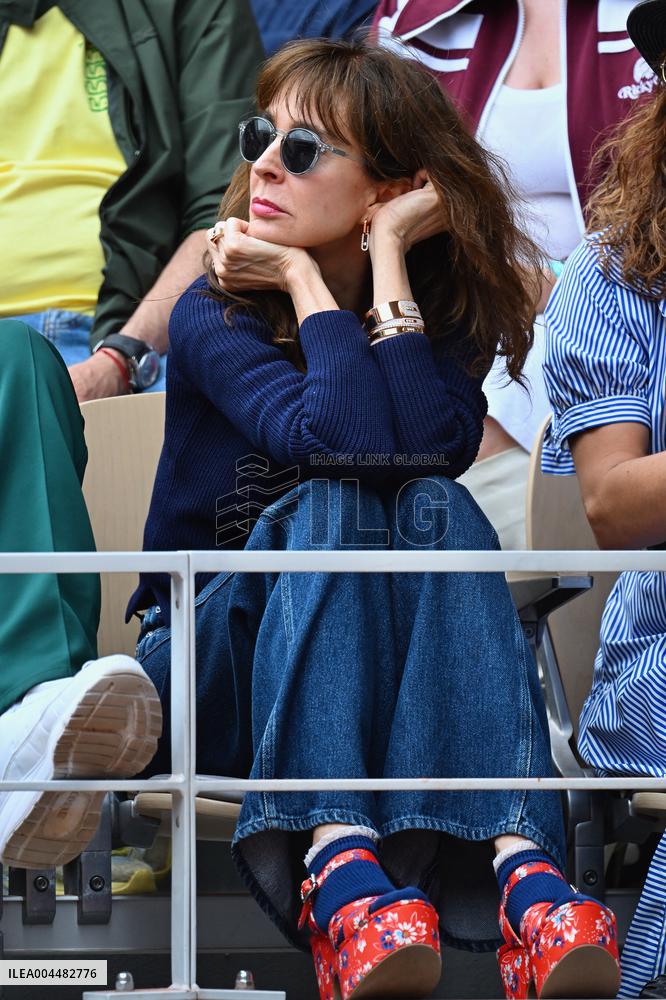 French Open - VIPs In The Stands