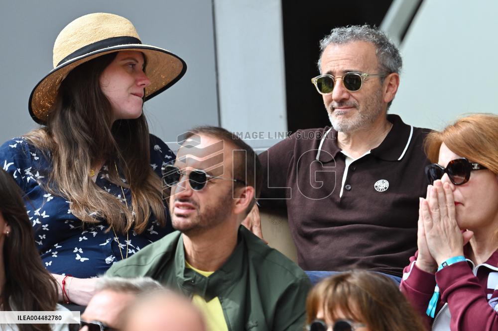 French Open - VIPs In The Stands