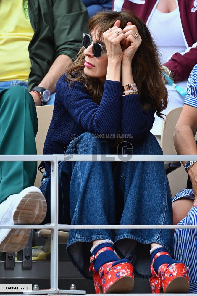 French Open - VIPs In The Stands
