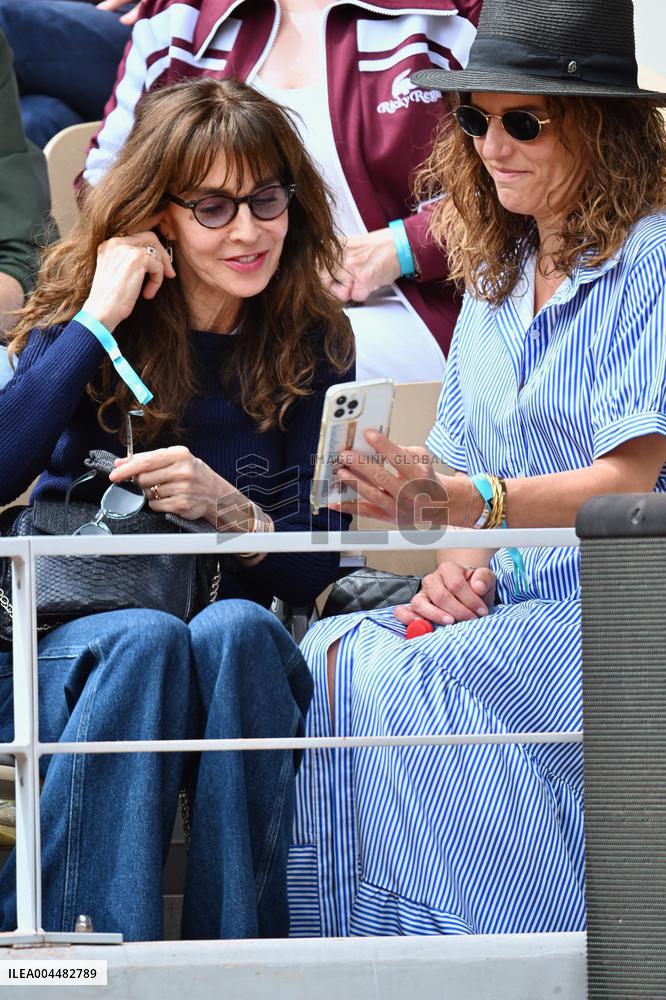 French Open - VIPs In The Stands