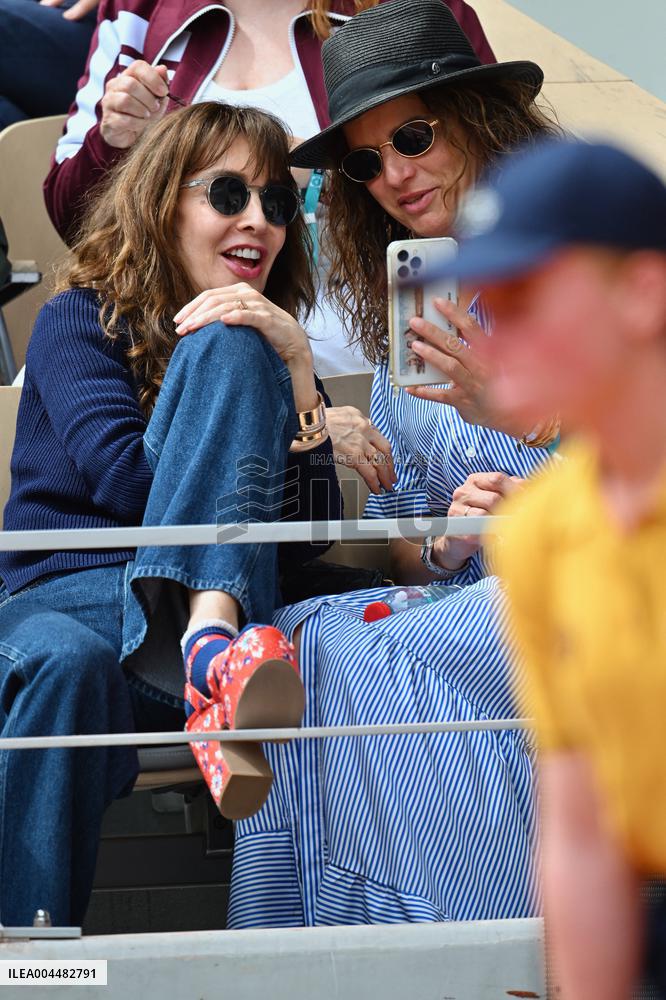 French Open - VIPs In The Stands