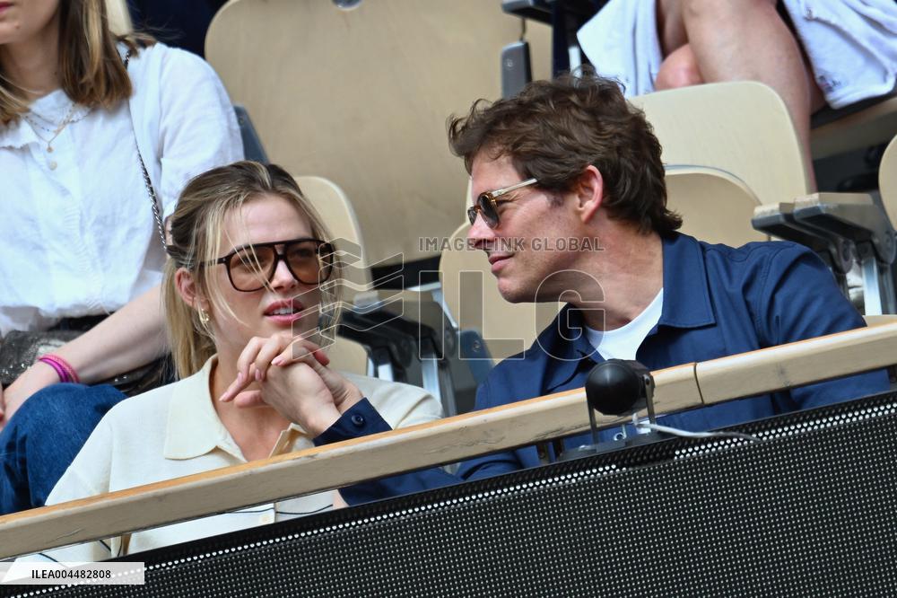 French Open - VIPs In The Stands