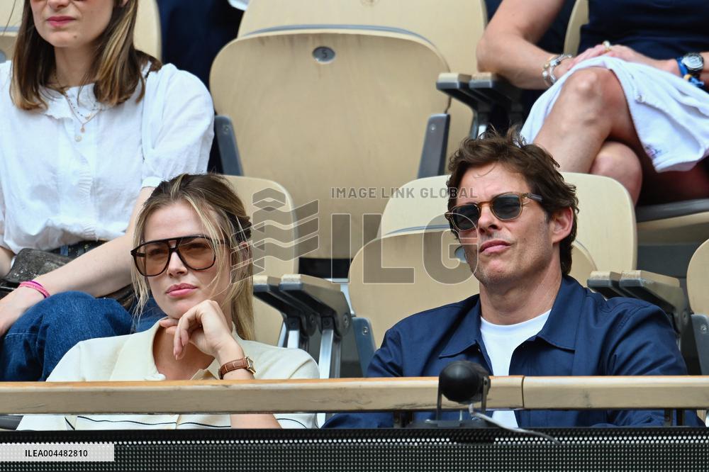 French Open - VIPs In The Stands