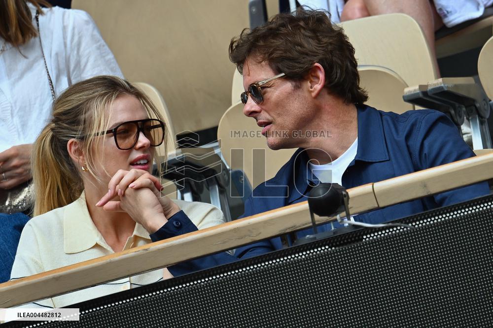 French Open - VIPs In The Stands