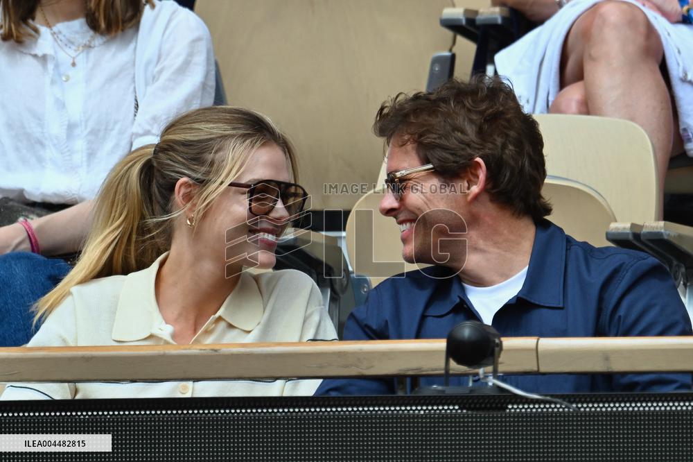 French Open - VIPs In The Stands
