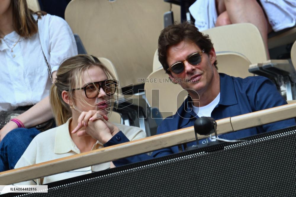 French Open - VIPs In The Stands