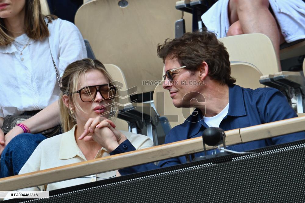 French Open - VIPs In The Stands