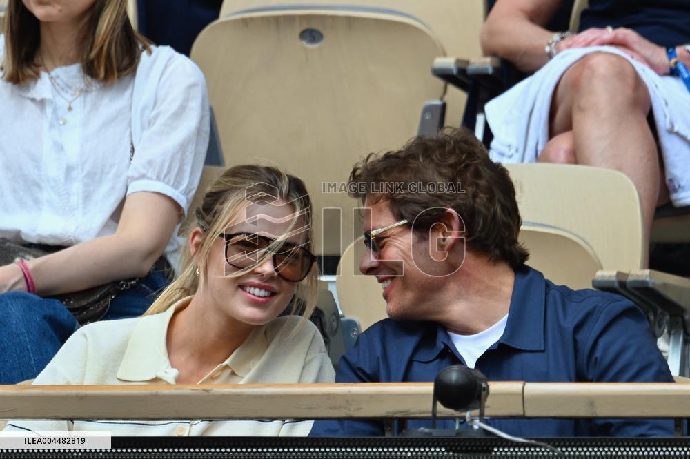 French Open - VIPs In The Stands