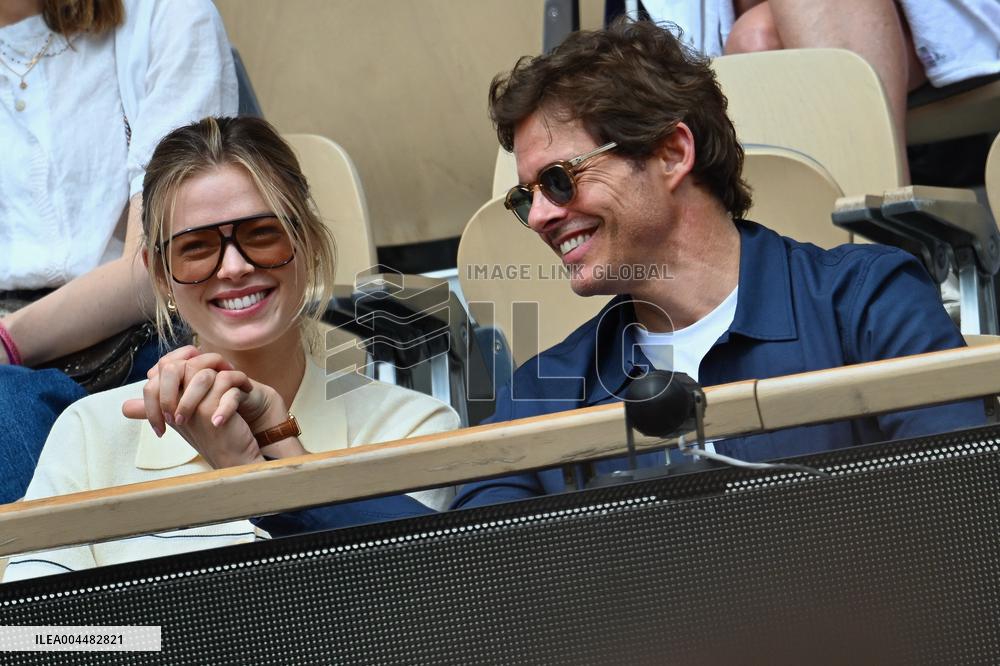 French Open - VIPs In The Stands