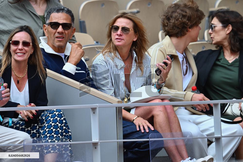 French Open - VIPs In The Stands
