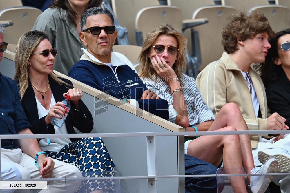 French Open - VIPs In The Stands