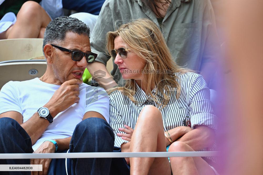 French Open - VIPs In The Stands