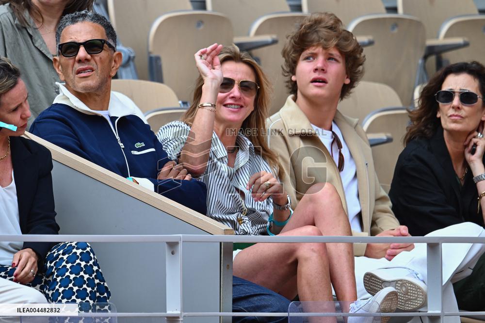French Open - VIPs In The Stands