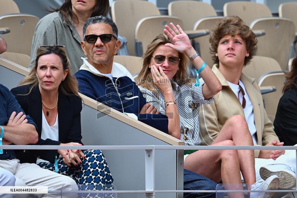 French Open - VIPs In The Stands