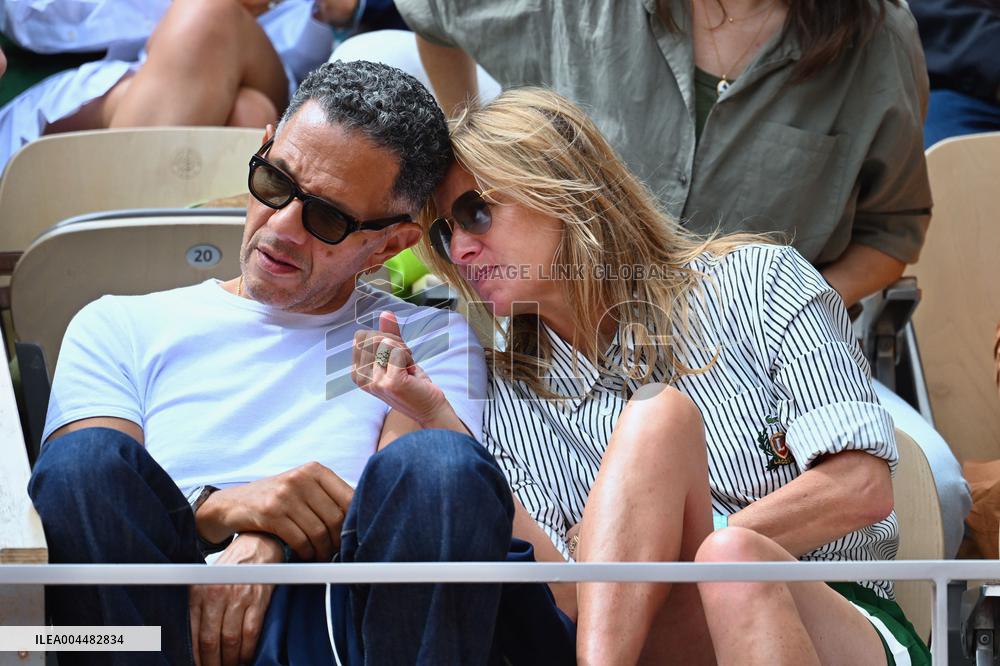 French Open - VIPs In The Stands