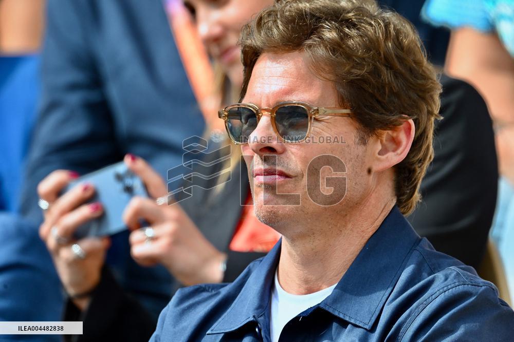 French Open - VIPs In The Stands