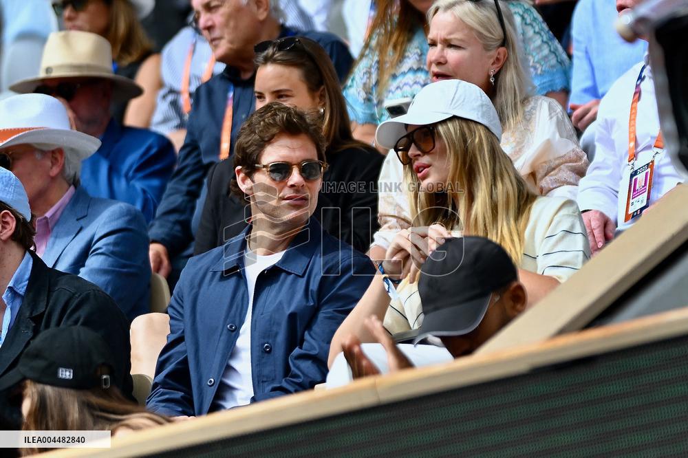 French Open - VIPs In The Stands