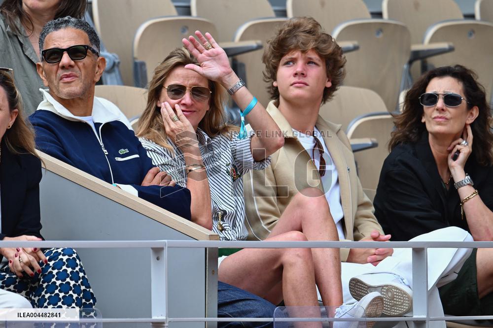 French Open - VIPs In The Stands