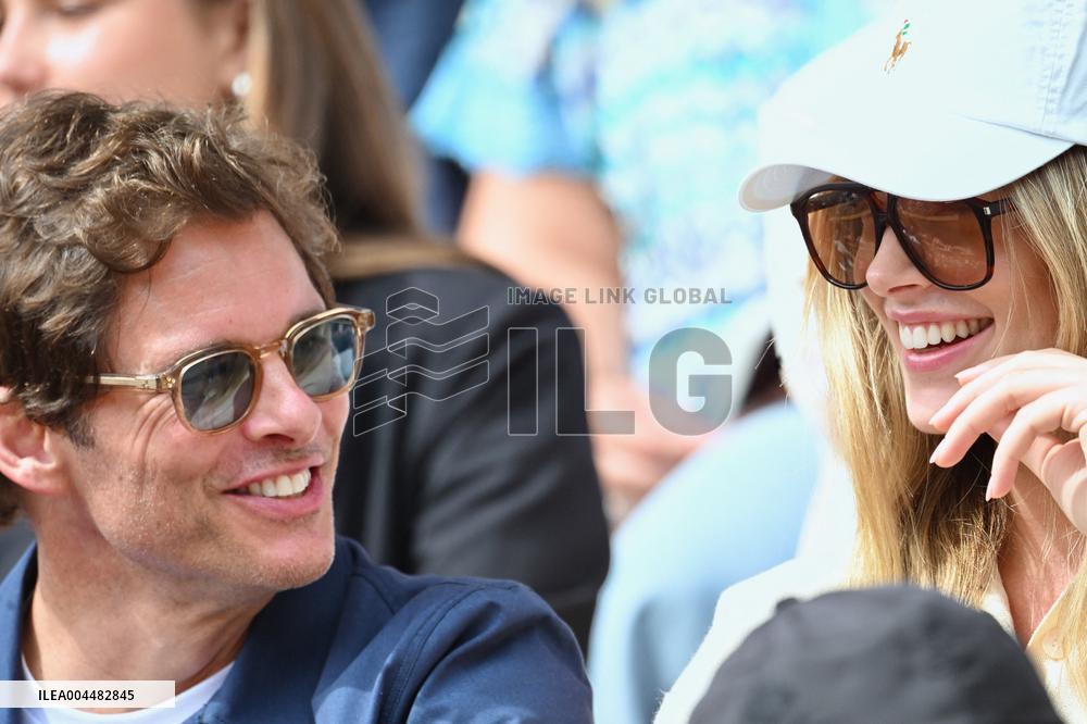 French Open - VIPs In The Stands