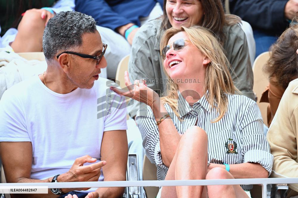 French Open - VIPs In The Stands