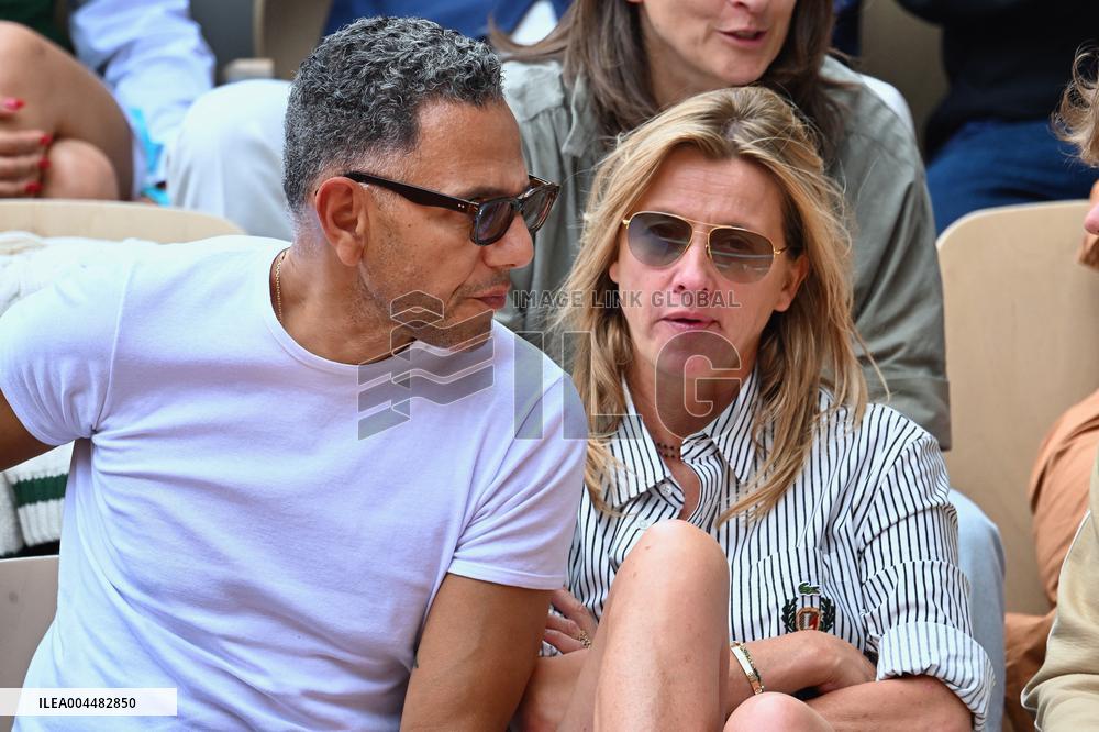 French Open - VIPs In The Stands