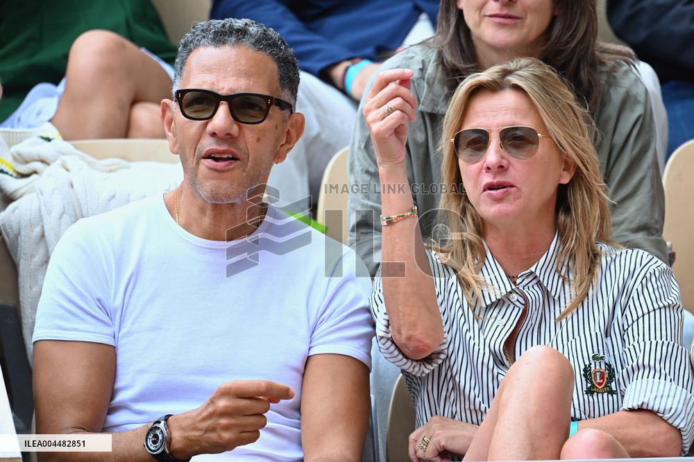 French Open - VIPs In The Stands