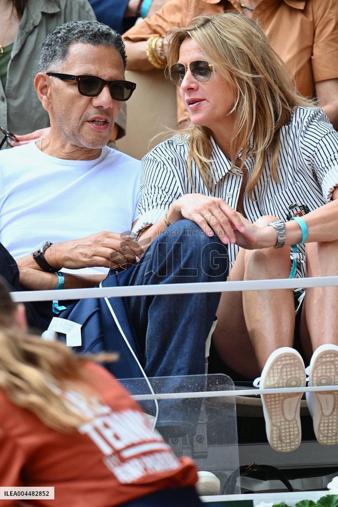 French Open - VIPs In The Stands
