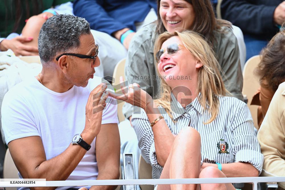 French Open - VIPs In The Stands