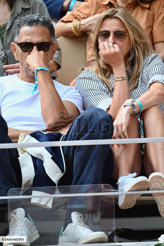 French Open - VIPs In The Stands