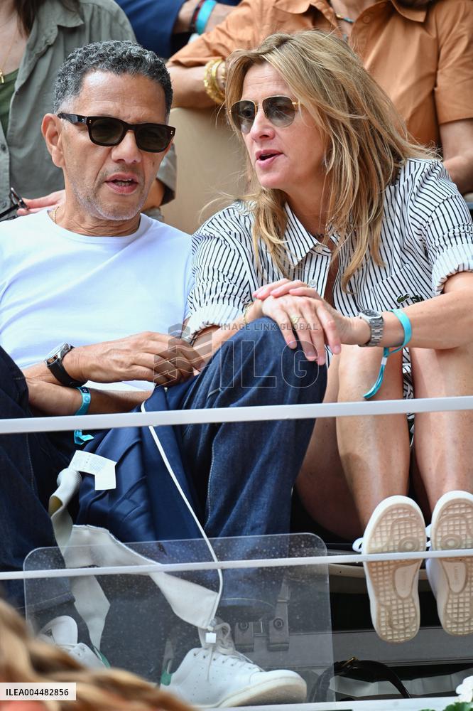 French Open - VIPs In The Stands