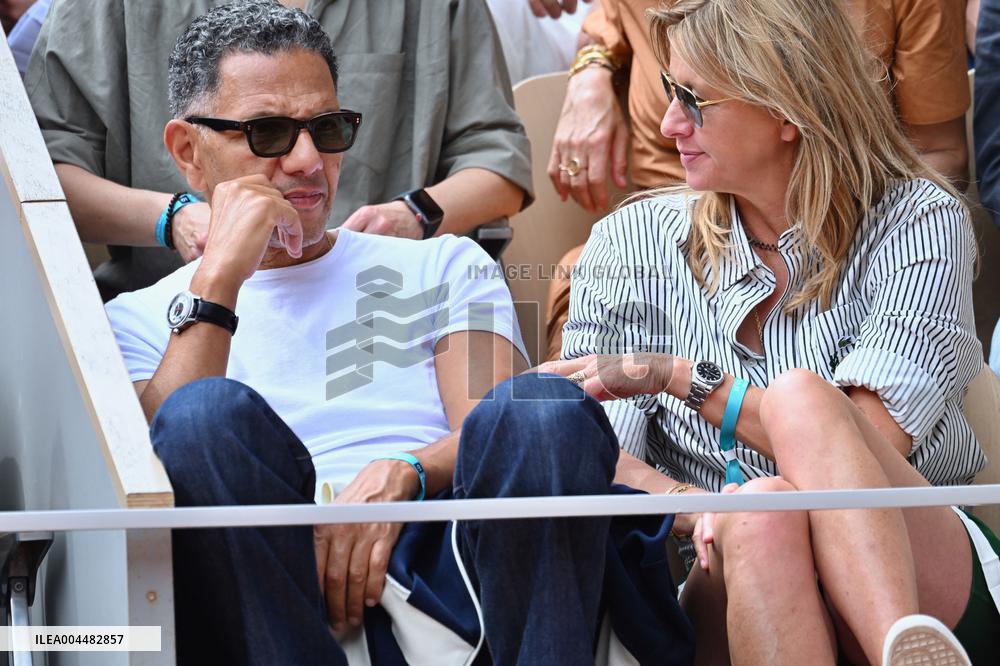 French Open - VIPs In The Stands
