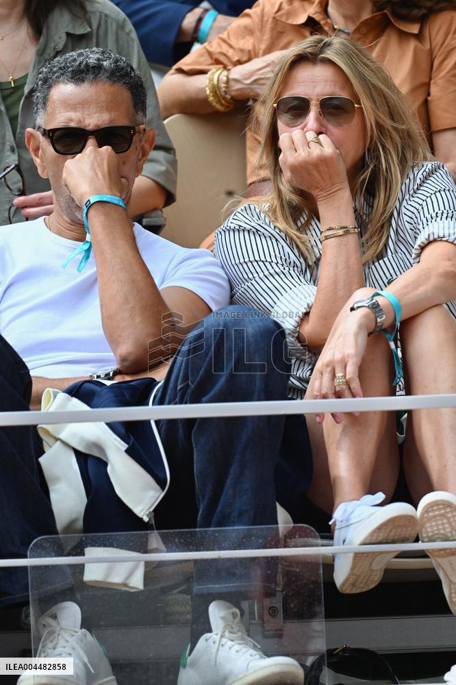French Open - VIPs In The Stands