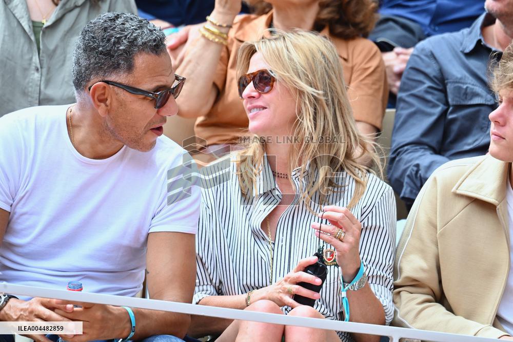 French Open - VIPs In The Stands