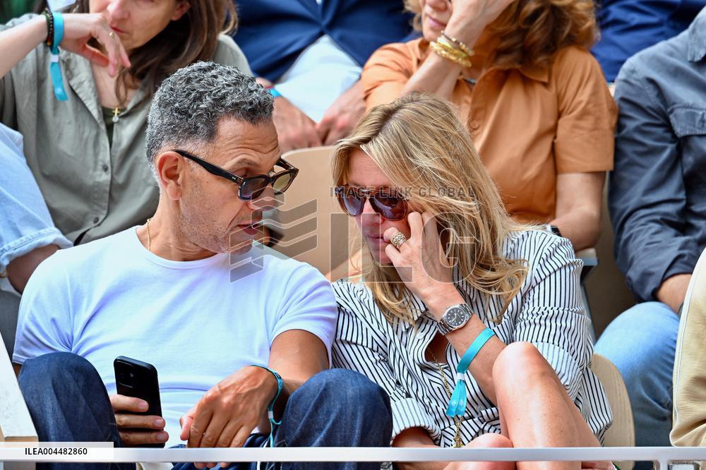 French Open - VIPs In The Stands