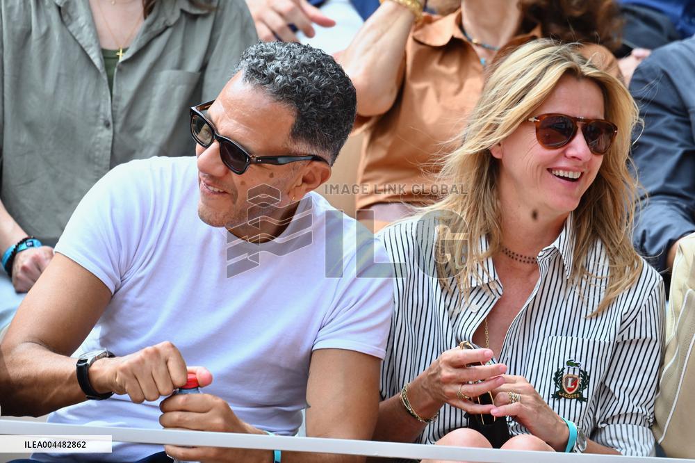 French Open - VIPs In The Stands