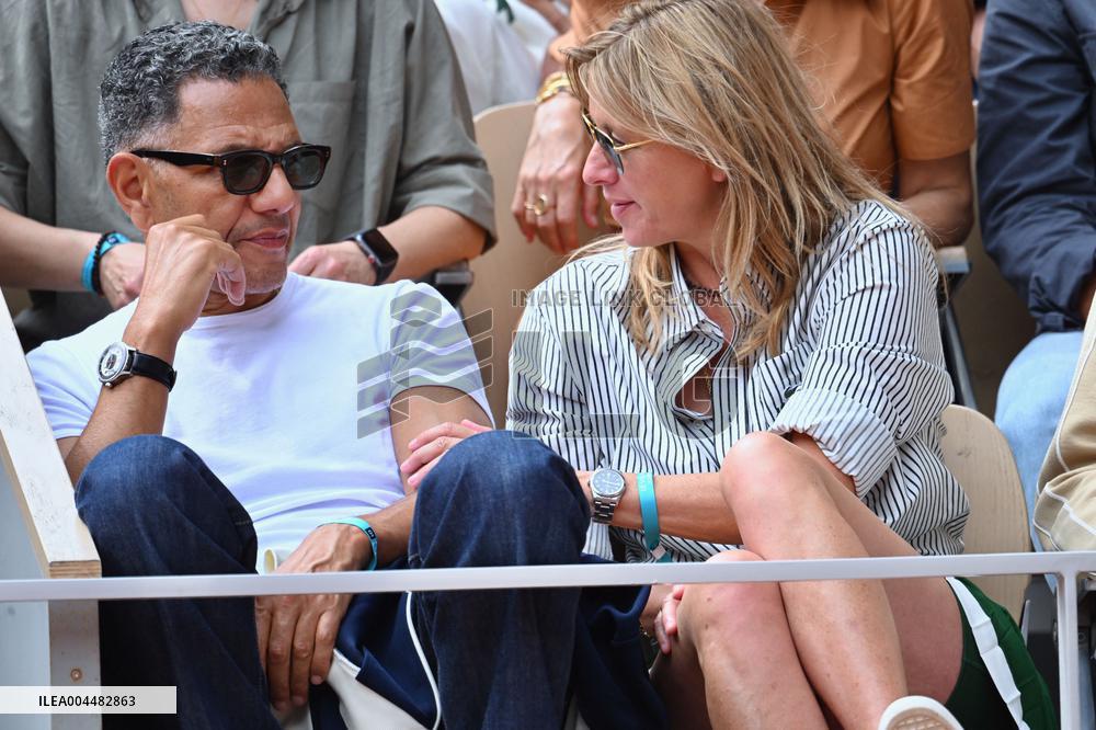 French Open - VIPs In The Stands