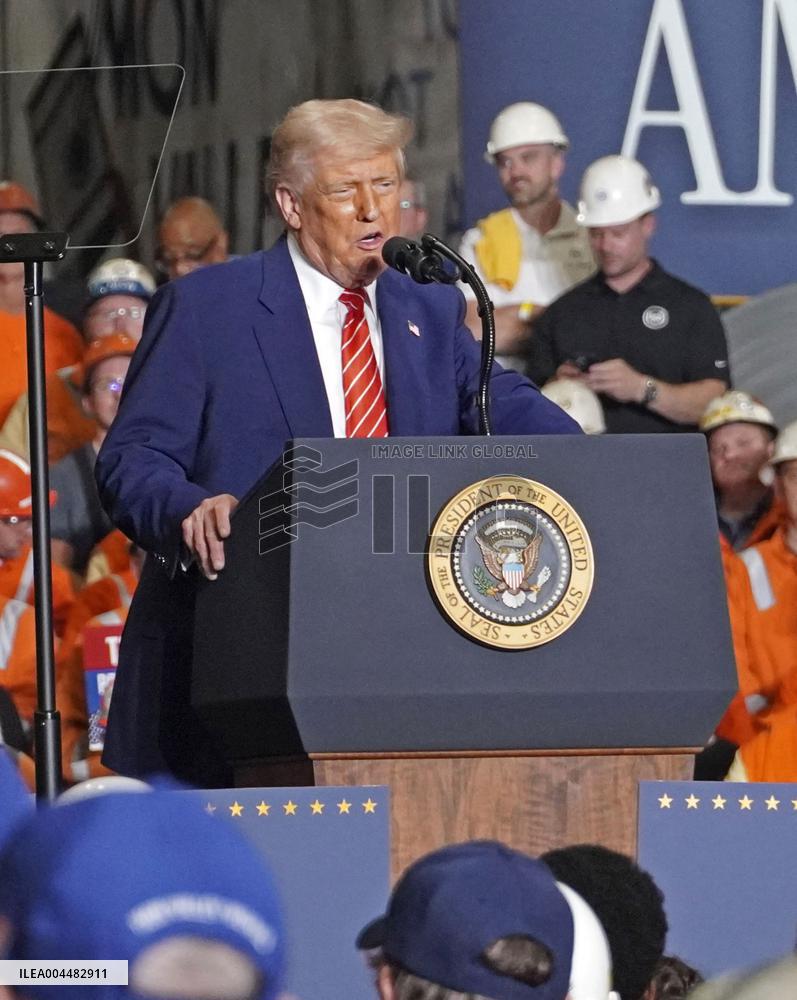 Trump praises Nippon Steel's investment