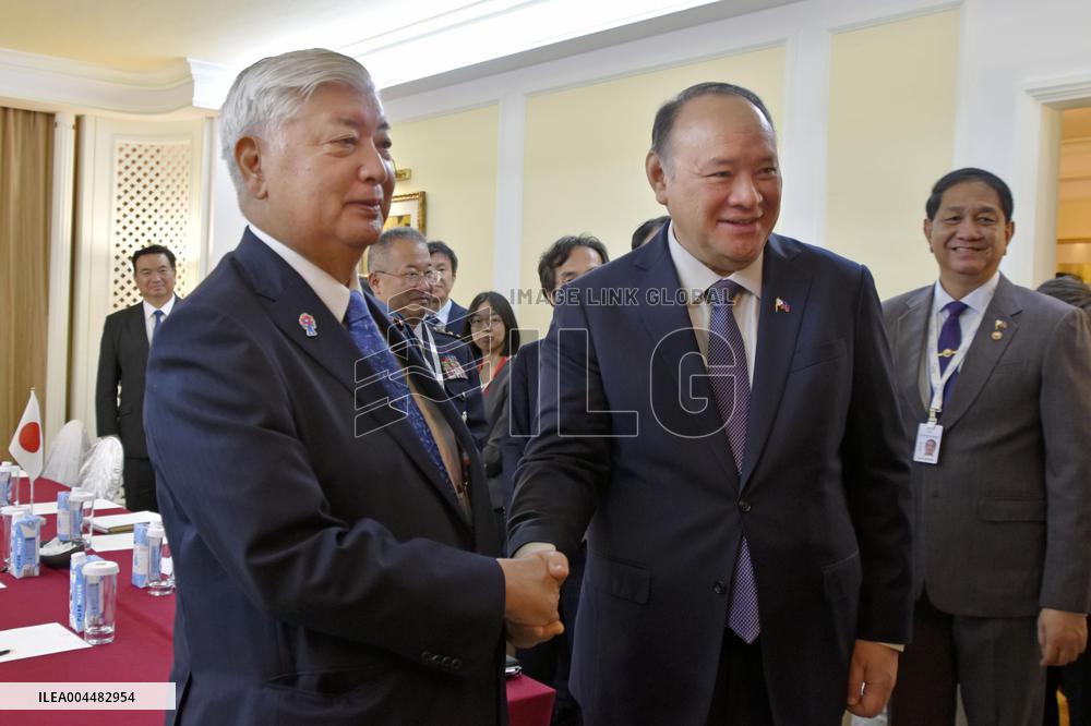 Japan-Philippines defense talks in Singapore