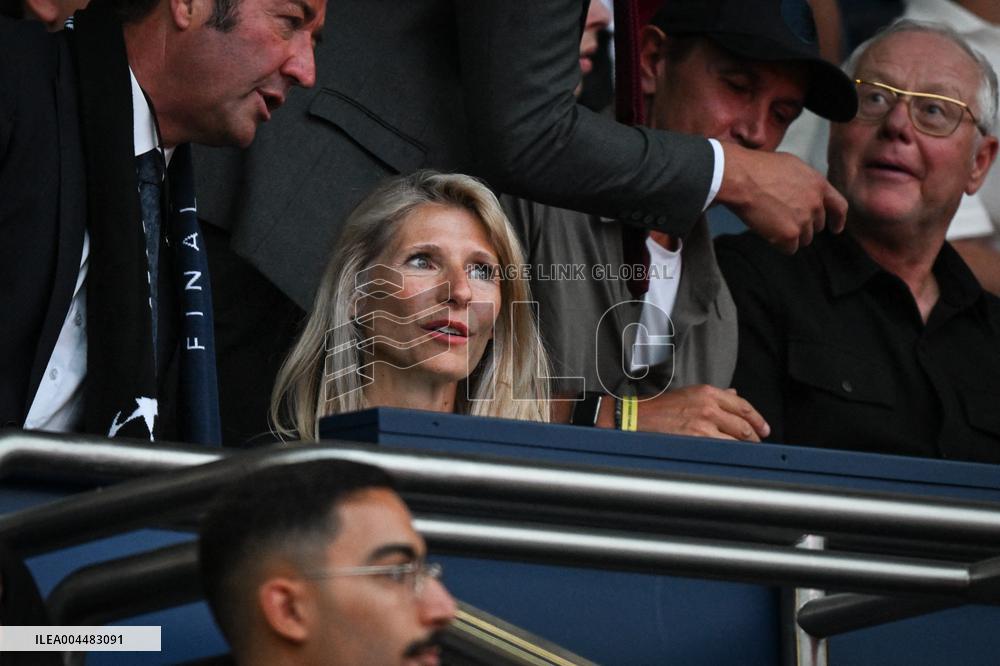 Vips at PSG celebration Champions League trophy at Parc des Princes