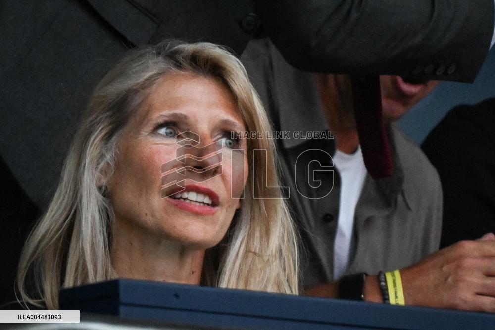 Vips at PSG celebration Champions League trophy at Parc des Princes