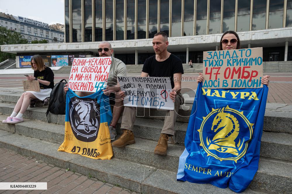 "Dont Stay Silent! Captivity Kills!" rally in Kyiv