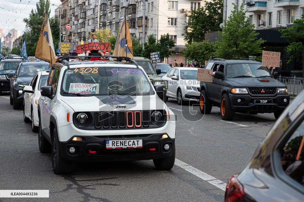 "Dont Stay Silent! Captivity Kills!" rally in Kyiv