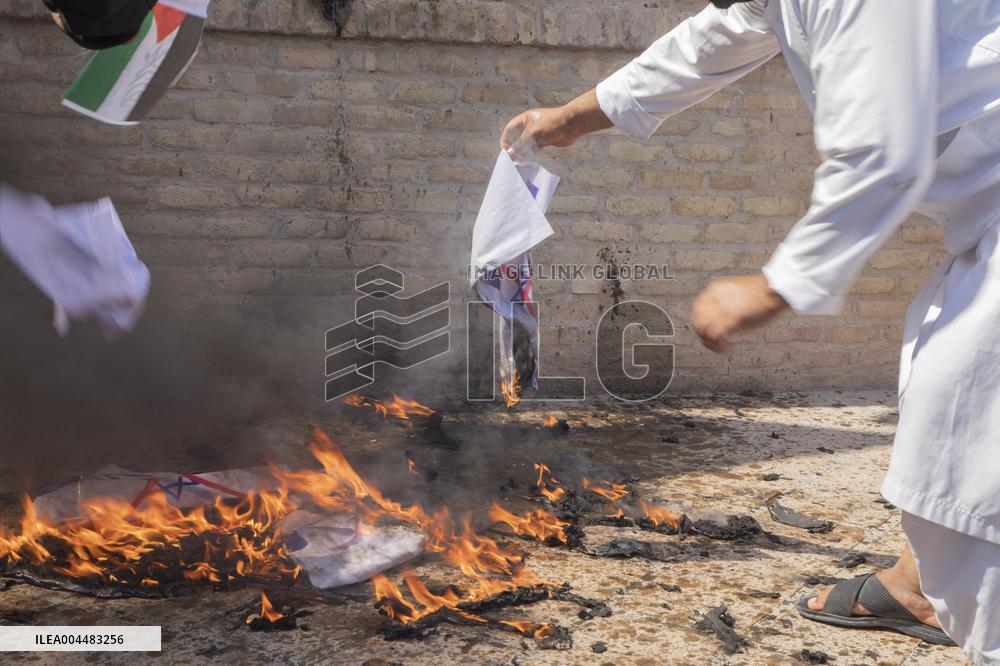 Pro Palestine Protest in Herat - Afghanistan