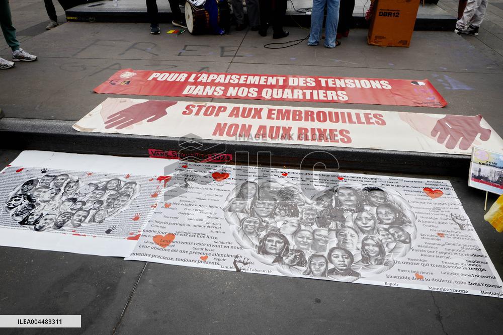 Citizens' March For Peace In The Neighborhoods - Paris