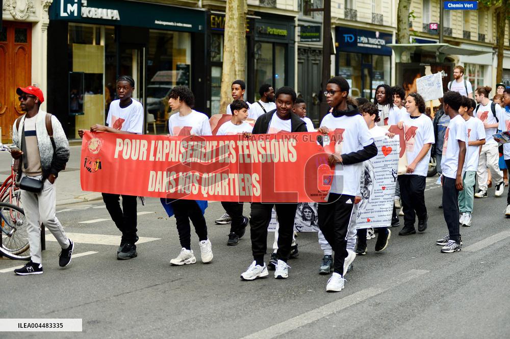 Citizens' March For Peace In The Neighborhoods - Paris