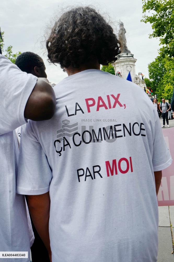 Citizens' March For Peace In The Neighborhoods - Paris