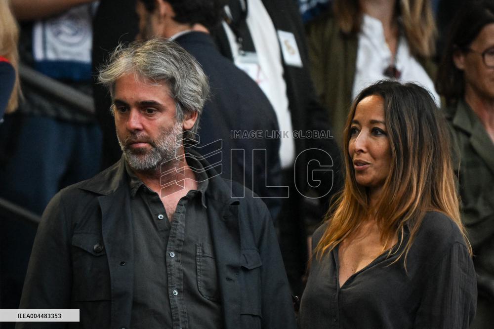 Vips at PSG celebration Champions League trophy at Parc des Princes