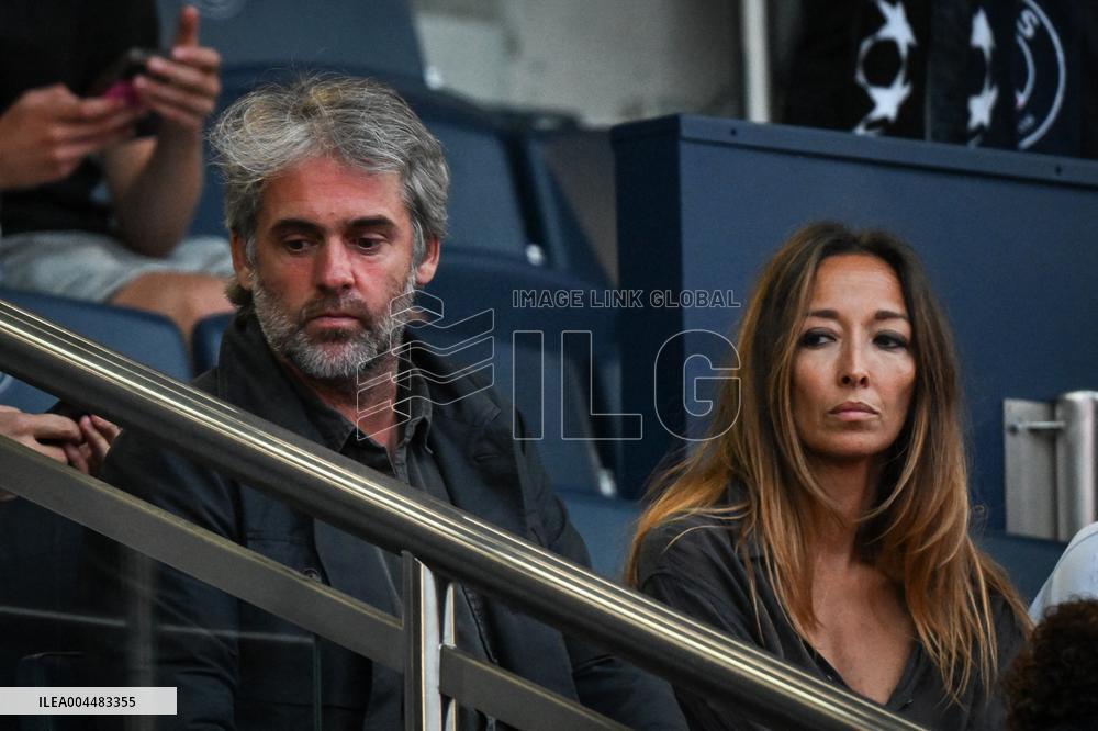 Vips at PSG celebration Champions League trophy at Parc des Princes