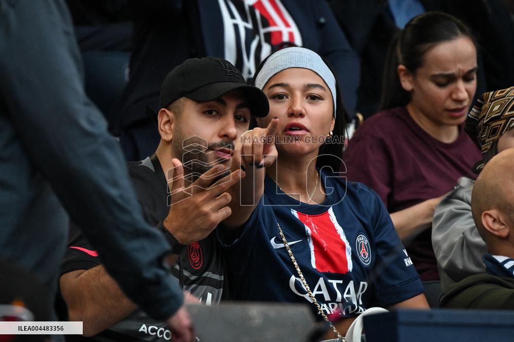 Vips at PSG celebration Champions League trophy at Parc des Princes
